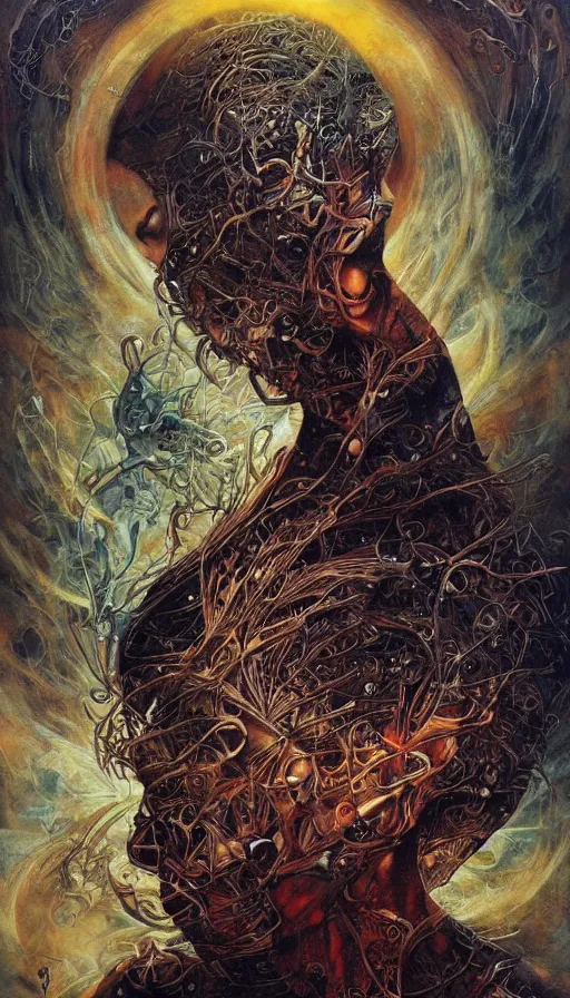 Image similar to The end of an organism, by Karol Bak