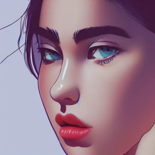 Prompt: dua lipa, anime, fine details, realistic shaded lighting, perfect face,