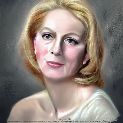 Prompt: Gillian Dale digital art