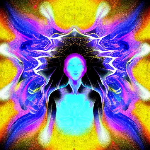 Prompt: soul transfer, digital art