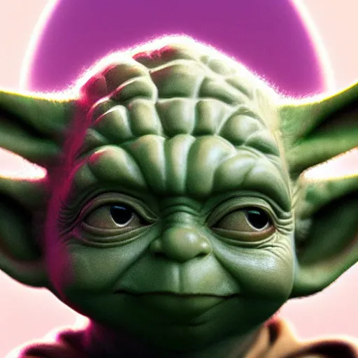 Prompt: yoda, award winning photography, extremely detailed, artstation, 8 k, sensual lighting, incredible art, alex grey