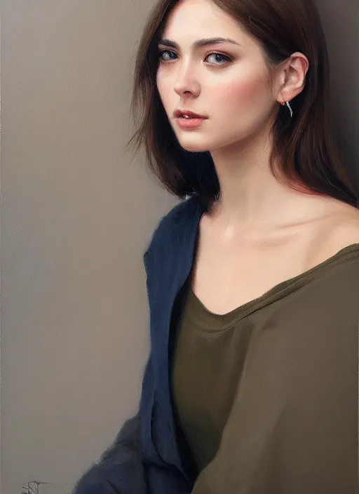 Prompt: photo of a gorgeous young woman in the style of stefan kostic, realistic, sharp focus, 8k high definition, insanely detailed, intricate, elegant, art by stanley lau