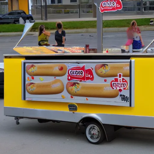 Prompt: rema 1 0 0 0 hot dog stand