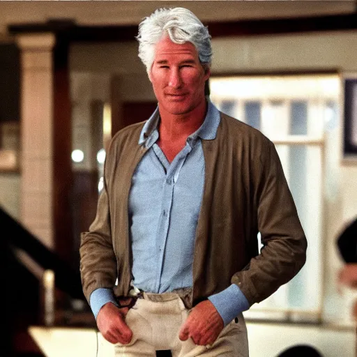 Prompt: richard gere as a gear