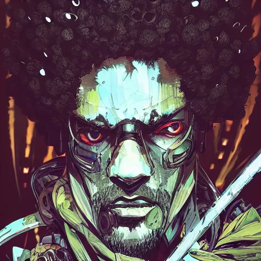 Afro samurai - Finished Projects - Blender Artists Community