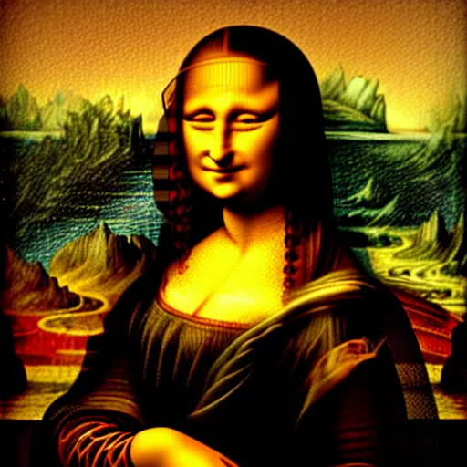 Image similar to the mona lisa