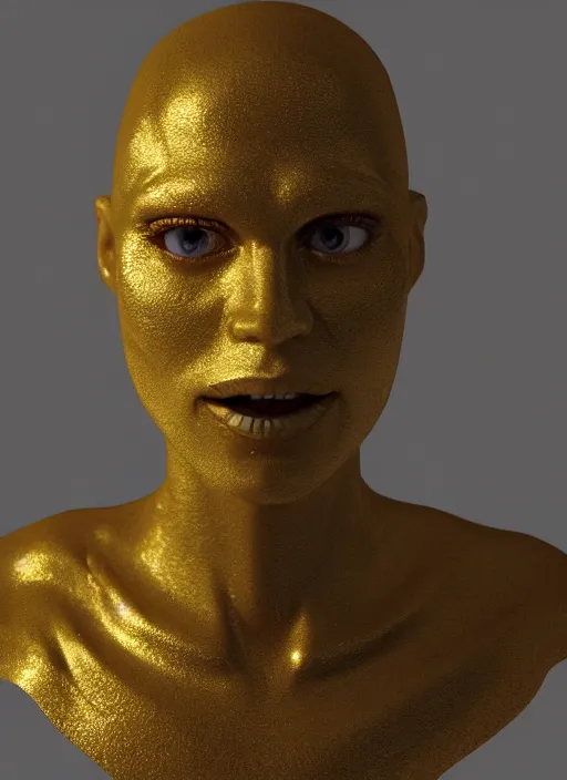 Prompt: absolute horror, extremely realistic and highly detailed, soft light, gold ratio