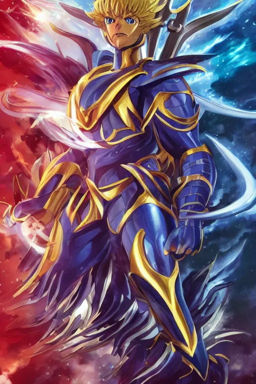 Image similar to 2 0 2 2 knights of the zodiac saint seiya battle for sanctuary hero suit armor comics mask minimalist verytoon nautiljon animes toei animation namco bandai, art by artgerm and greg rutkowski and magali villeneuve