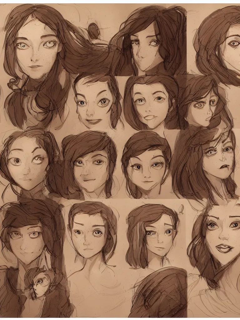 Image similar to freckles by disney concept artists, blunt borders, golden ratio