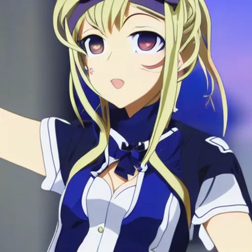 Image similar to eli ayase from love live anime