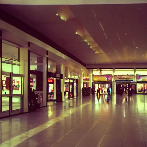 Prompt: Beautiful Liminal disposable Photograph of a Mall filled with potatoes