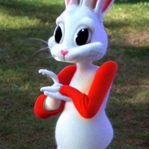 Prompt: real life bugs bunny