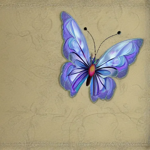 Prompt: silver bouquet dynambeautifuldigitalart neural enigma butterfly