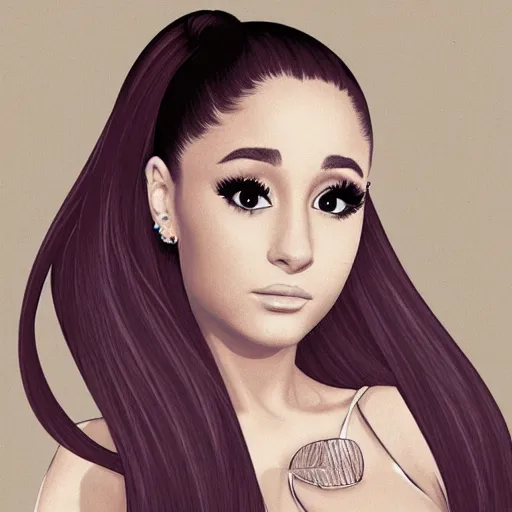 Image similar to Ariana Grande in the style of WLOP