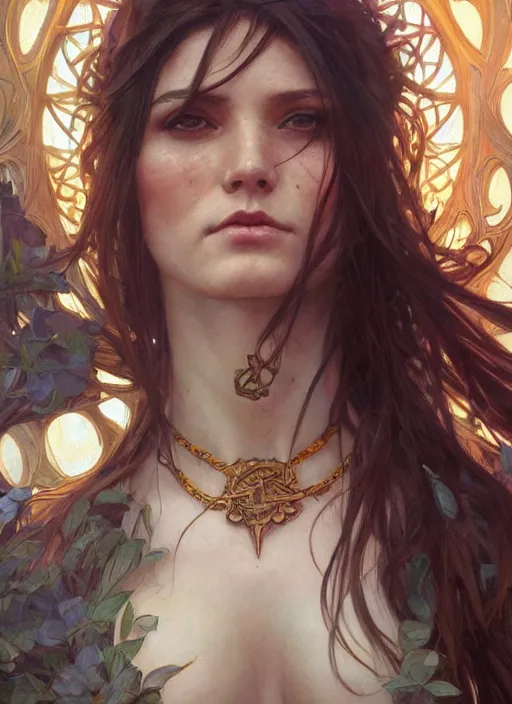 Prompt: realistic illustration, pride, intricate, primal, highly detailed, digital painting, artstation, concept art, sexy celtic girl, smooth, sharp focus, illustration, art by artgerm and greg rutkowski and alphonse mucha