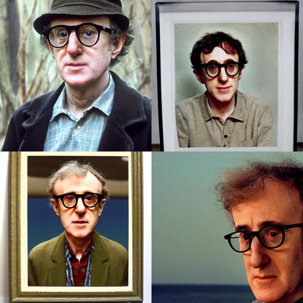 Prompt: a portrait of a character in a scenic environment by Woody Allen