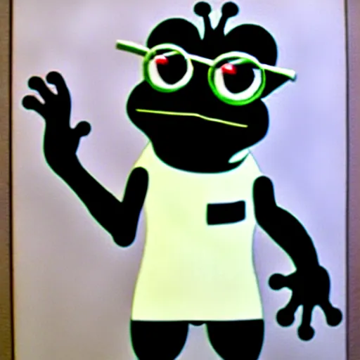 Image similar to pepe in the laboratory