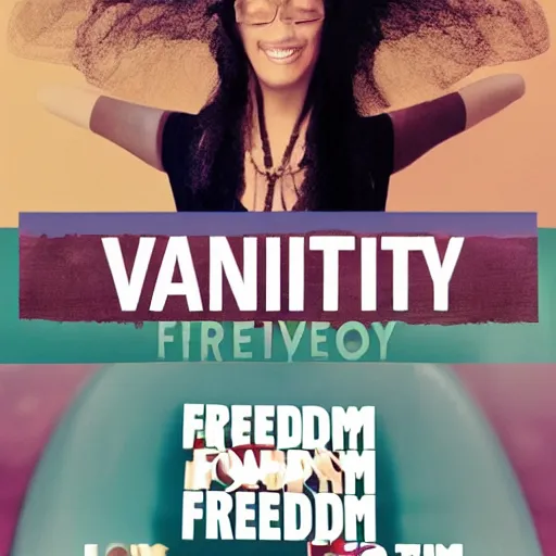 Image similar to vanity freedom love,