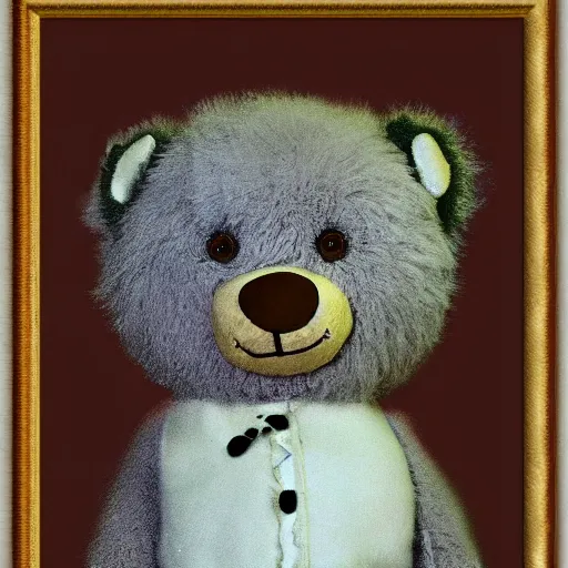 Image similar to fluffy teddy bear by dali