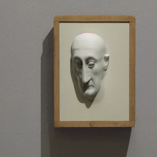 Image similar to a readymade object by Marcel Duchamp in the style of Pierre Huyghe