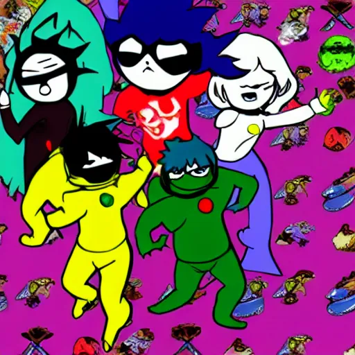 Image similar to homestuck