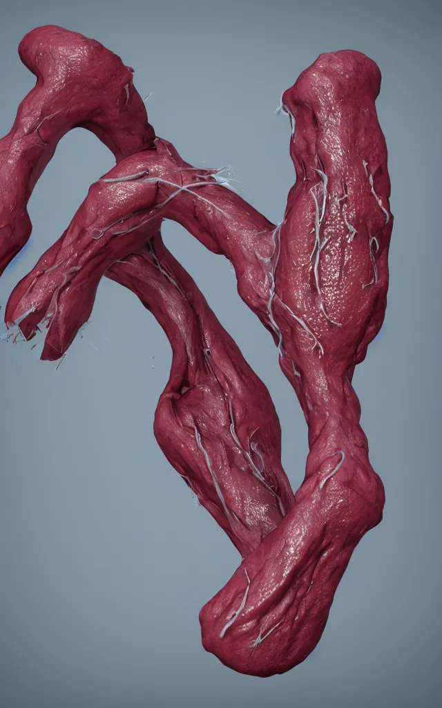 Prompt: intricated scientific medical 3d animation of veins and hemoglobines with a bat inside 3d octane render