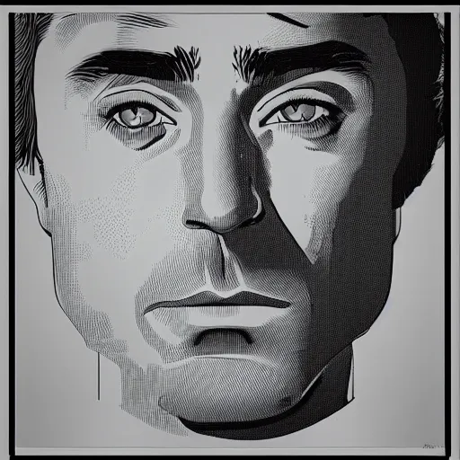 Prompt: “ zac efron retro minimalist portrait by jean giraud, moebius starwatcher, sharp, smooth face, comic, 8 k ”