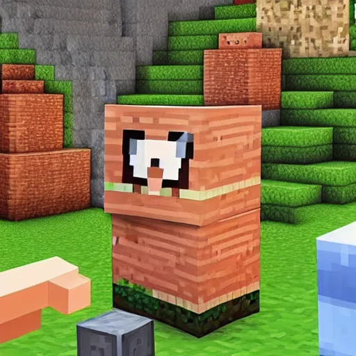 Prompt: minecraft, David Cronenberg,