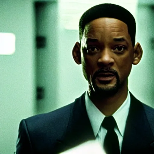 Image similar to will smith in fight club movie still