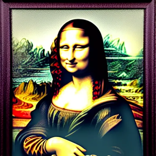 Image similar to the mona lisa