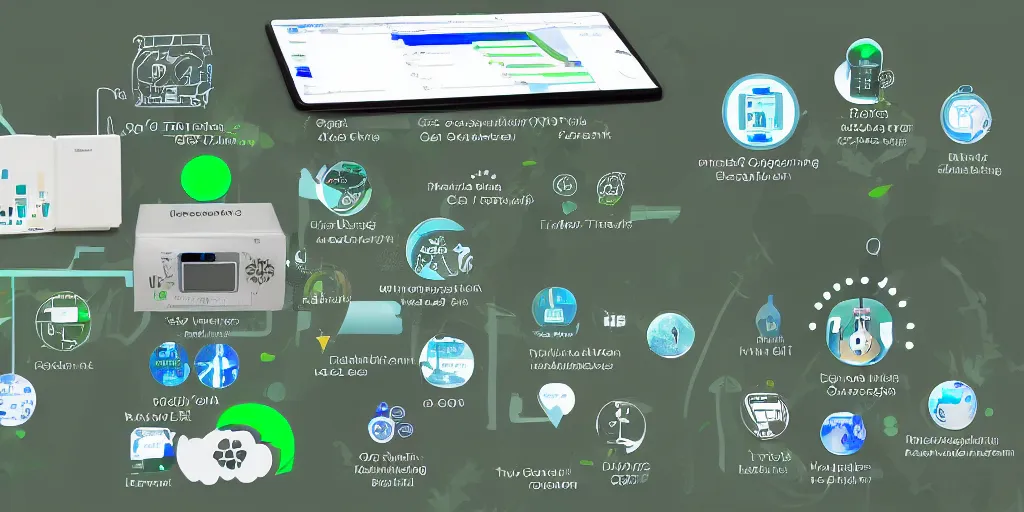 Image similar to smart environmental monitoring system