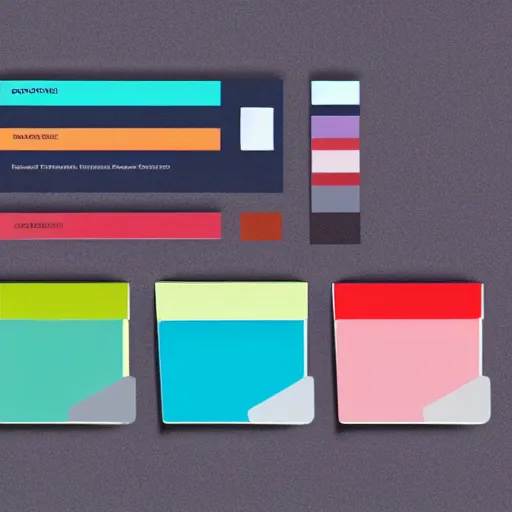 Image similar to color palette for modern technology business