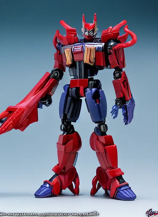 Prompt: Transformers Decepticon Harley Quinn action figure from Transformers: Beast Wars (1996), symmetrical details, by Hasbro, Takaratomy, tfwiki.net photography, product photography, official media