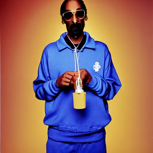 Image similar to Snoop Dogg holding a lightbulb for a 1990s sitcom tv show, Studio Photograph, portrait, C 12.0