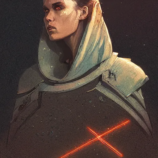 Image similar to Grimes in Dune, 1984, as Shadout Mapes illustrated by Greg Rutkowski, trending on artstation, artstationHQ, artstationHD, 4k, 8k