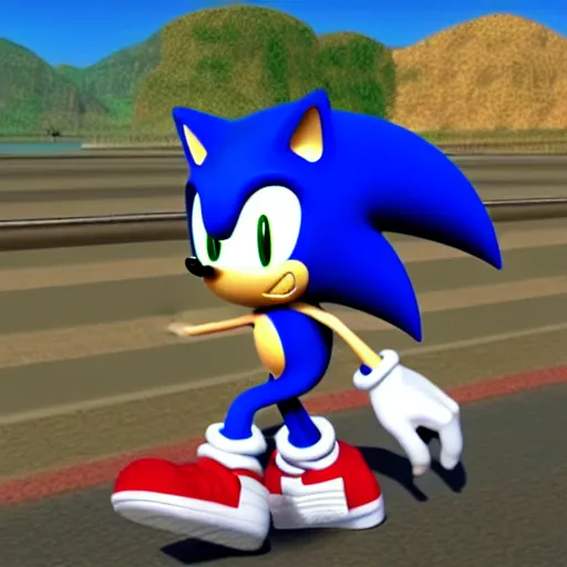 Prompt: sonic wave by cyclic verification video youtube thumbnail