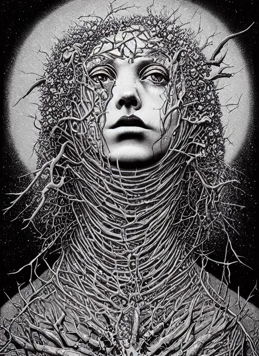 Image similar to Goddess of despair painting by Dan Hillier, intricate, highly detailed, trending on artstation, artstationHD, artstationHQ, 4k, 8k