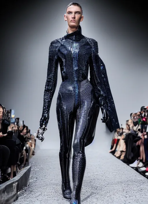 Image similar to hyperrealistic and heavy detailed Balenciaga runway show of marvel avengers , Leica SL2 50mm, vivid color, high quality, high textured, real life