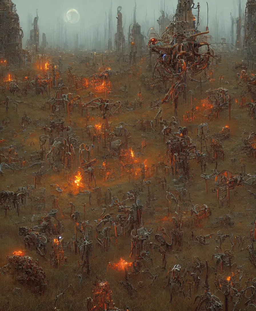 Prompt: full bones, illustrated by Simon Stålenhag and Gaston Bussiere, intricate, ultra detailed, photorealistic, trending on artstation