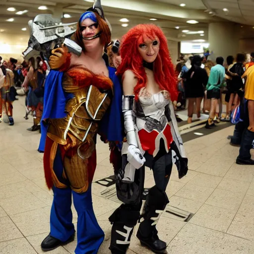 Image similar to photos of cosplayers at dragoncon