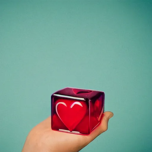 gelatinous cube with a heart in the middle Stable Diffusion OpenArt
