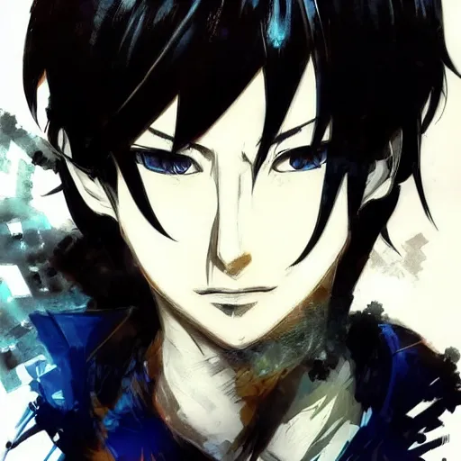 AI Art: Anime boy by @Yuki