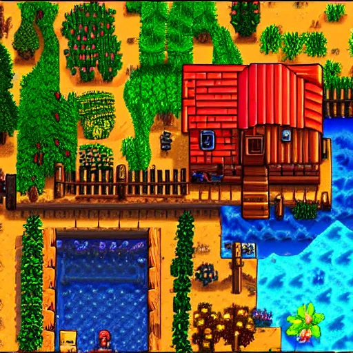 Prompt: stardew valley photorealistic photo 4 k