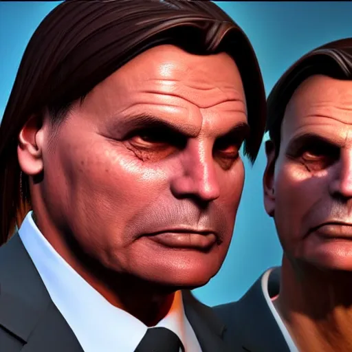 Image similar to scary Jair Bolsonaro with devil wings, realistic, 8k, detailed, facial accuracy, unreal engine