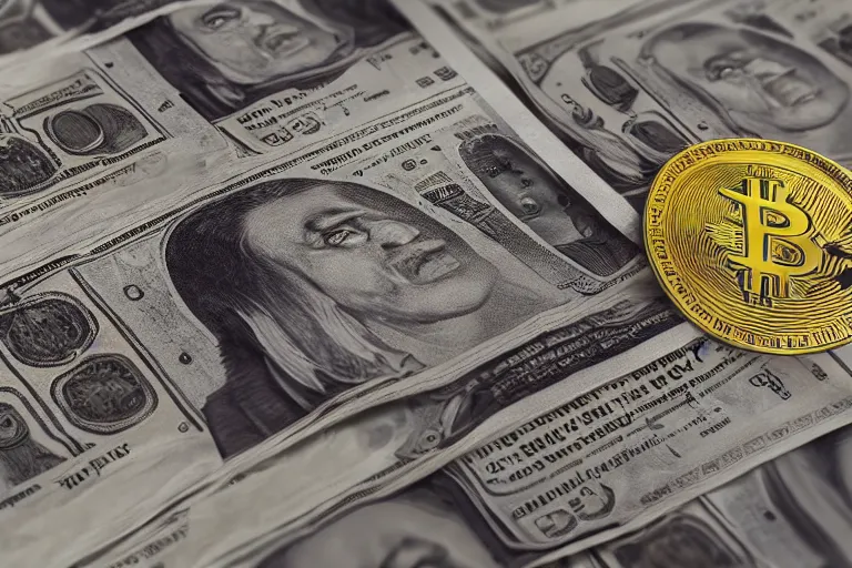 Image similar to Indian rupee as a cryptocurrency, cgsociety, concept art, octane render, 3d rendering, hyperdetailed,