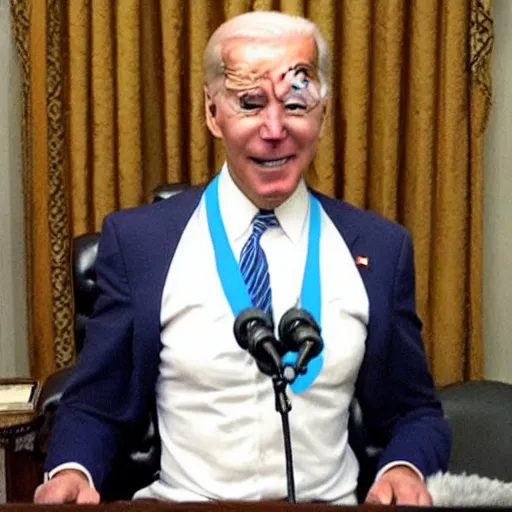 Prompt: Joe Biden as a one piece character, stunning quality
