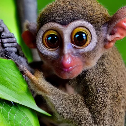 Image similar to tarsier computer art