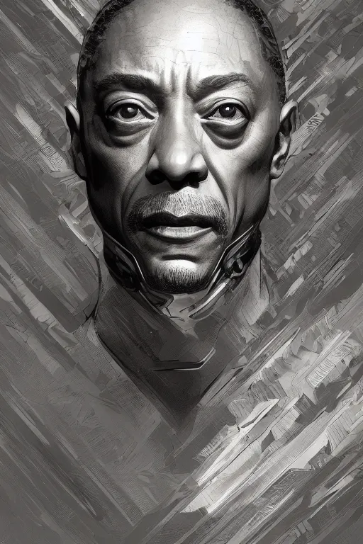 Prompt: Portrait of Giancarlo Esposito as Charles Xavier, marvel comics, x-men, dark, intricate, highly detailed, smooth, artstation, digital illustration by Ruan Jia and Mandy Jurgens and Artgerm and Wayne Barlowe and Greg Rutkowski