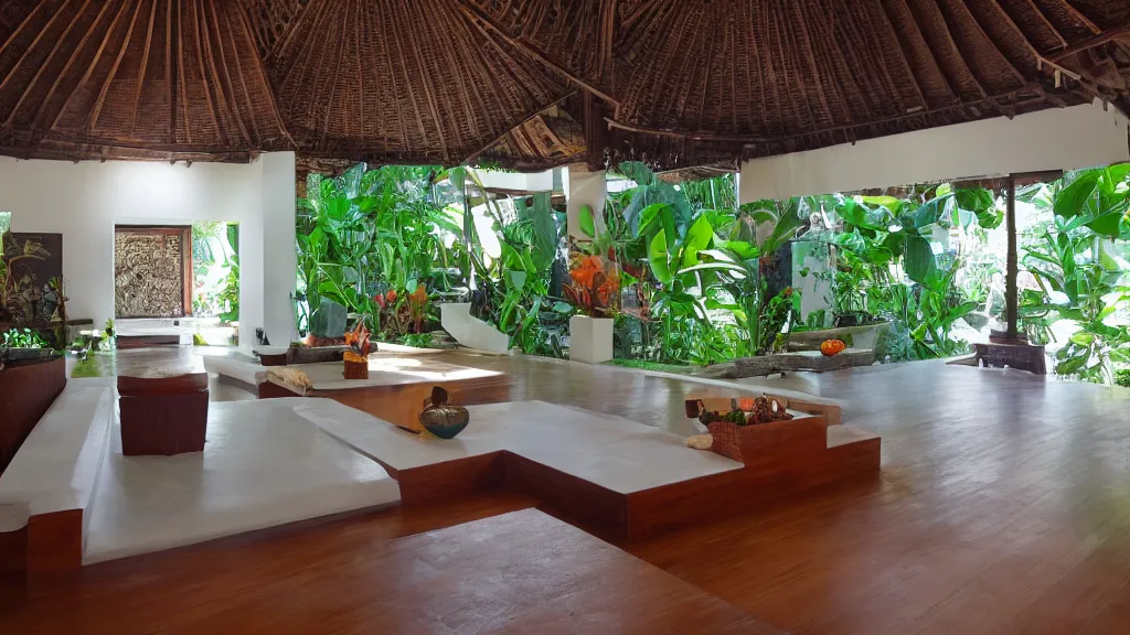 Image similar to bali interior indoor architecture