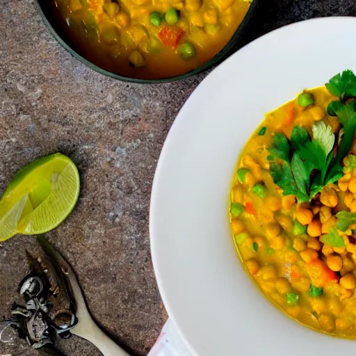 Image similar to chickpea Dahl